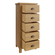 Roman 5 Drawer Wellington Chest of Drawers
