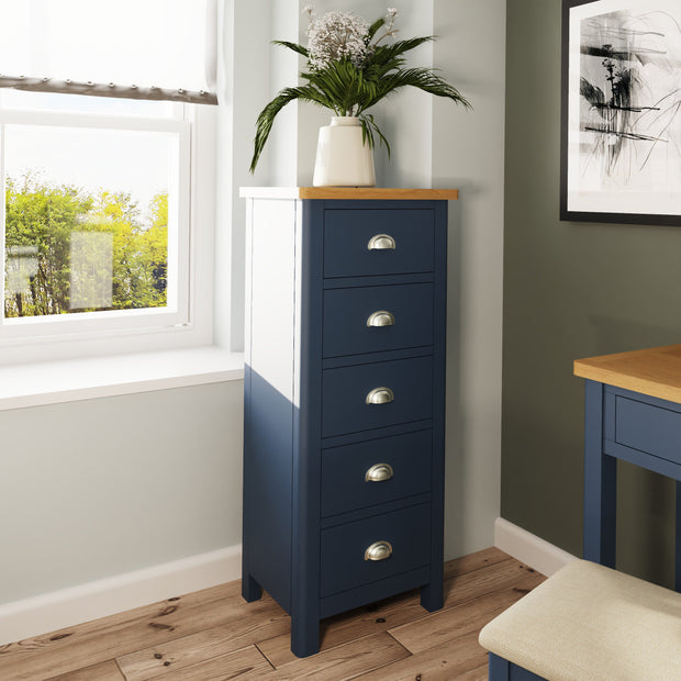 Roman 5 Drawer Wellington Chest of Drawers