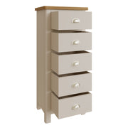 Roman 5 Drawer Wellington Chest of Drawers