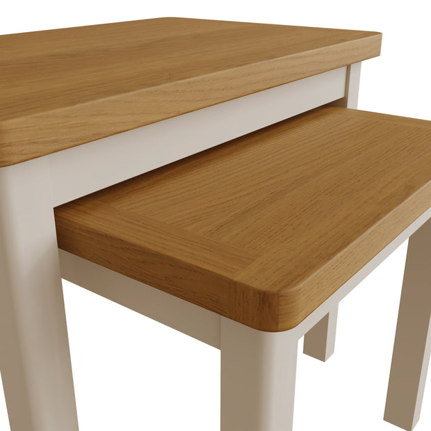 Roman Nest of 2 Tables