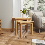 Roman Nest of 2 Tables