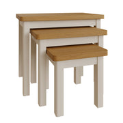 Roman Nest of 3 Tables