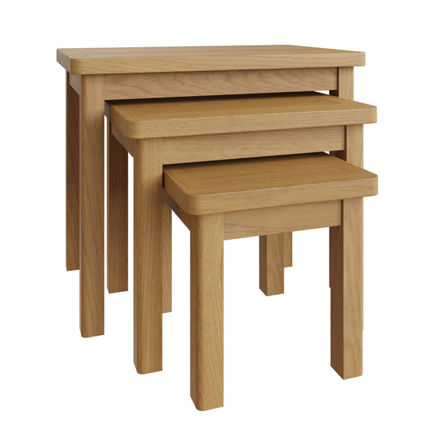 Roman Nest of 3 Tables