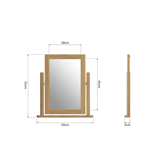 Roman Trinket Mirror
