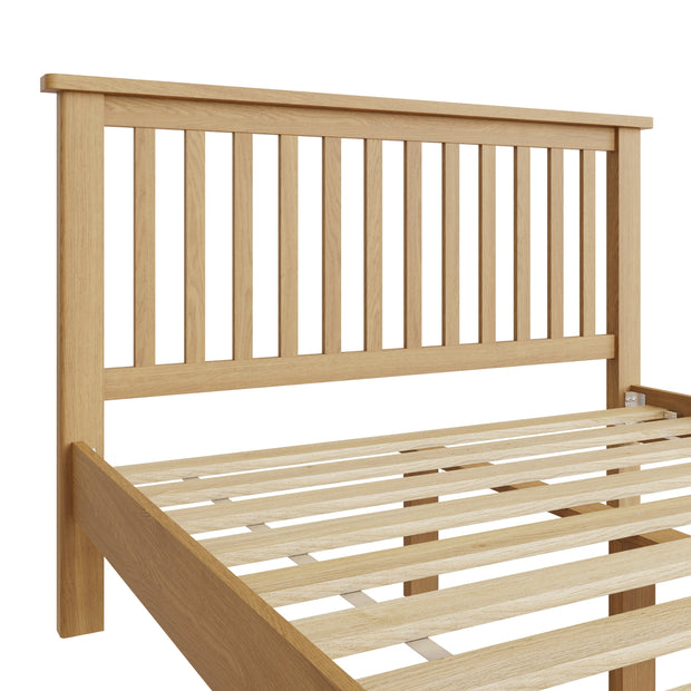 Roman Wooden Bed Frame - 4ft6 Double