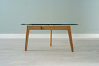 Round Glass Coffee Table - The Oak Bed Store