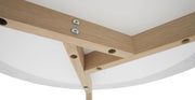 Round Marble Coffee Table - B GRADE - The Oak Bed Store