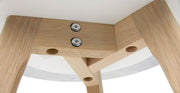 Round Marble Coffee Table - B GRADE - The Oak Bed Store