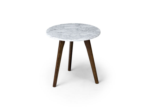 Round Marble Coffee Table - B GRADE - The Oak Bed Store