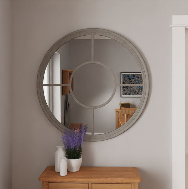 Round Window Mirror
