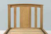 Royal Ascot Natural Oak Bed Frame - 3ft Single - The Oak Bed Store