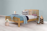 Royal Ascot Solid Natural Oak Bed Frame - 5ft King Size - The Oak Bed Store