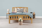 Royal Ascot Solid Natural Oak Bed Frame - 6ft Super King - The Oak Bed Store
