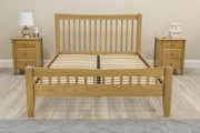 Salisbury Solid Oak Bed Frame 5ft - King Size - The Oak Bed Store