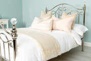 Sienna Shiny Nickel Metal Bed Frame - 4ft Small Double