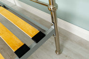 Sienna Shiny Nickel Metal Bed Frame - 4ft Small Double