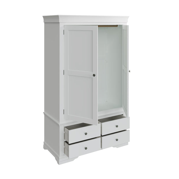 Southwick 2 Door 4 Drawer Double Wardrobe - The Oak Bed Store