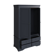 Southwick 2 Door 4 Drawer Double Wardrobe - The Oak Bed Store