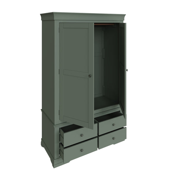 Southwick 2 Door 4 Drawer Double Wardrobe - The Oak Bed Store