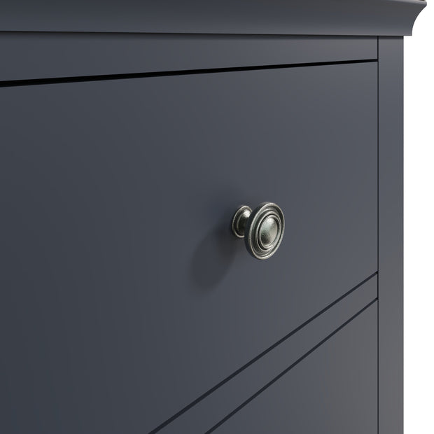 Southwick 5 Drawer Wellington Chest of Drawers - The Oak Bed Store