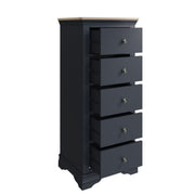 Southwick 5 Drawer Wellington Chest of Drawers - The Oak Bed Store
