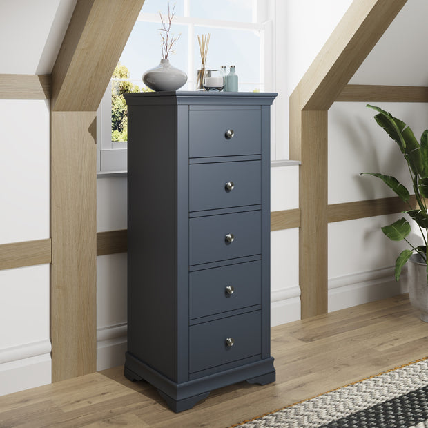 Southwick 5 Drawer Wellington Chest of Drawers - The Oak Bed Store