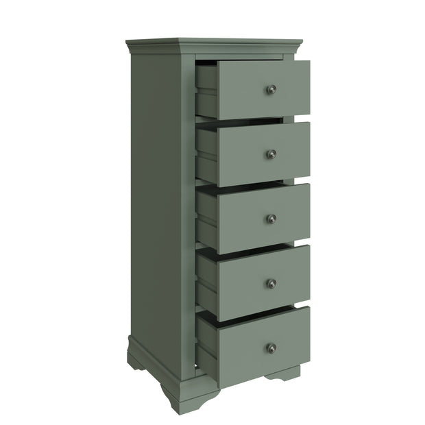 Southwick 5 Drawer Wellington Chest of Drawers - The Oak Bed Store