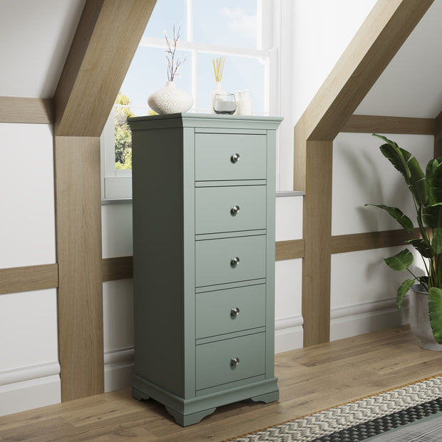 Southwick 5 Drawer Wellington Chest of Drawers - The Oak Bed Store