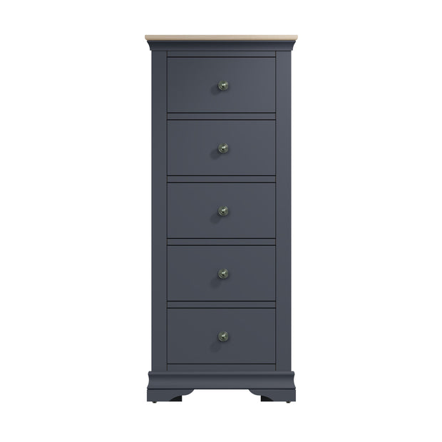 Southwick 5 Drawer Wellington Chest of Drawers - The Oak Bed Store