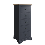 Southwick 5 Drawer Wellington Chest of Drawers - The Oak Bed Store