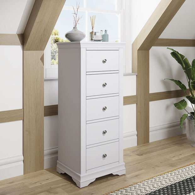 Southwick 5 Drawer Wellington Chest of Drawers - The Oak Bed Store