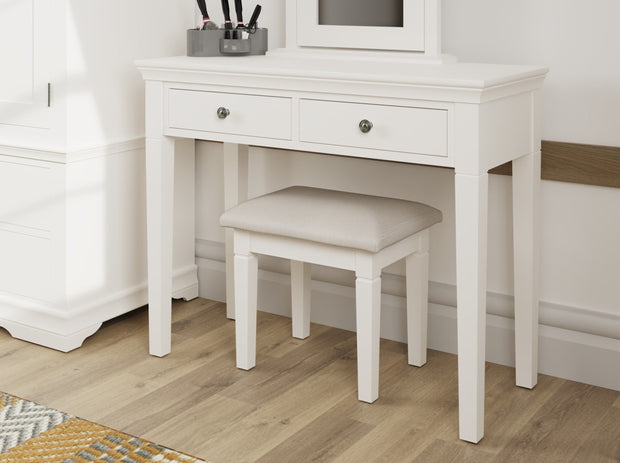Southwick Dressing Table Stool - The Oak Bed Store