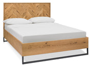 Urban Rustic Oak Bed Frame - 6ft Super King - The Oak Bed Store