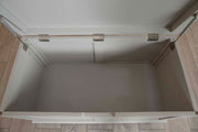 Westcott Light Grey Blanket Box - The Oak Bed Store