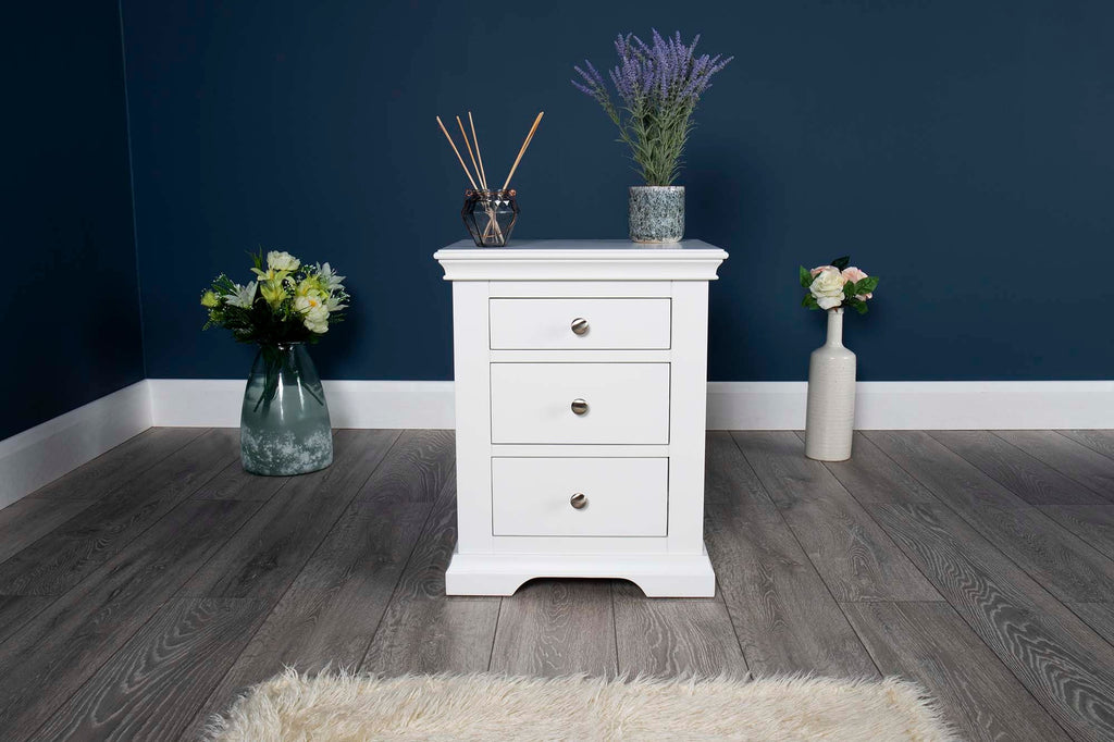 Westcott Soft 2 + 1 Drawer Bedside Table